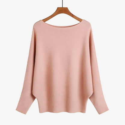 Cozy One-Shoulder Knit Sweater