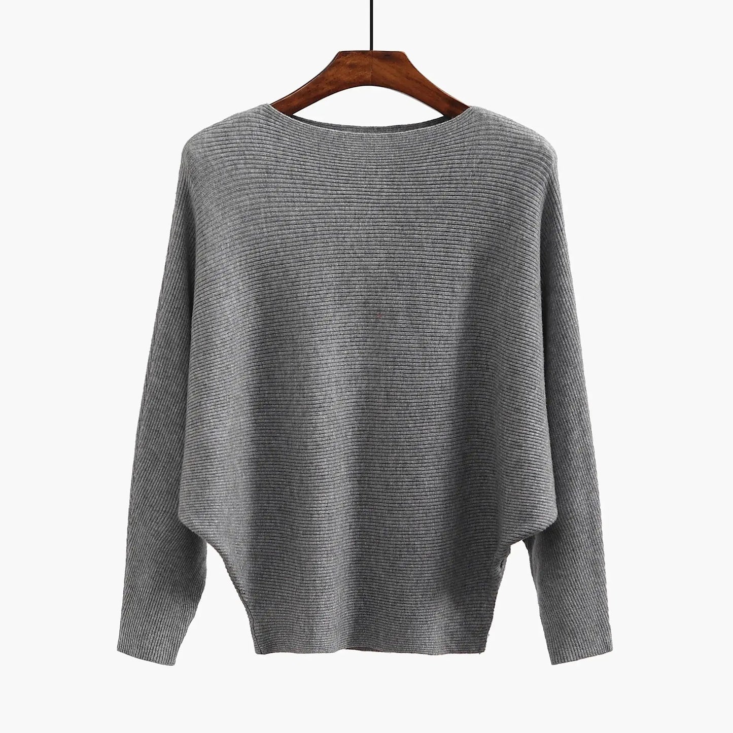 Cozy One-Shoulder Knit Sweater