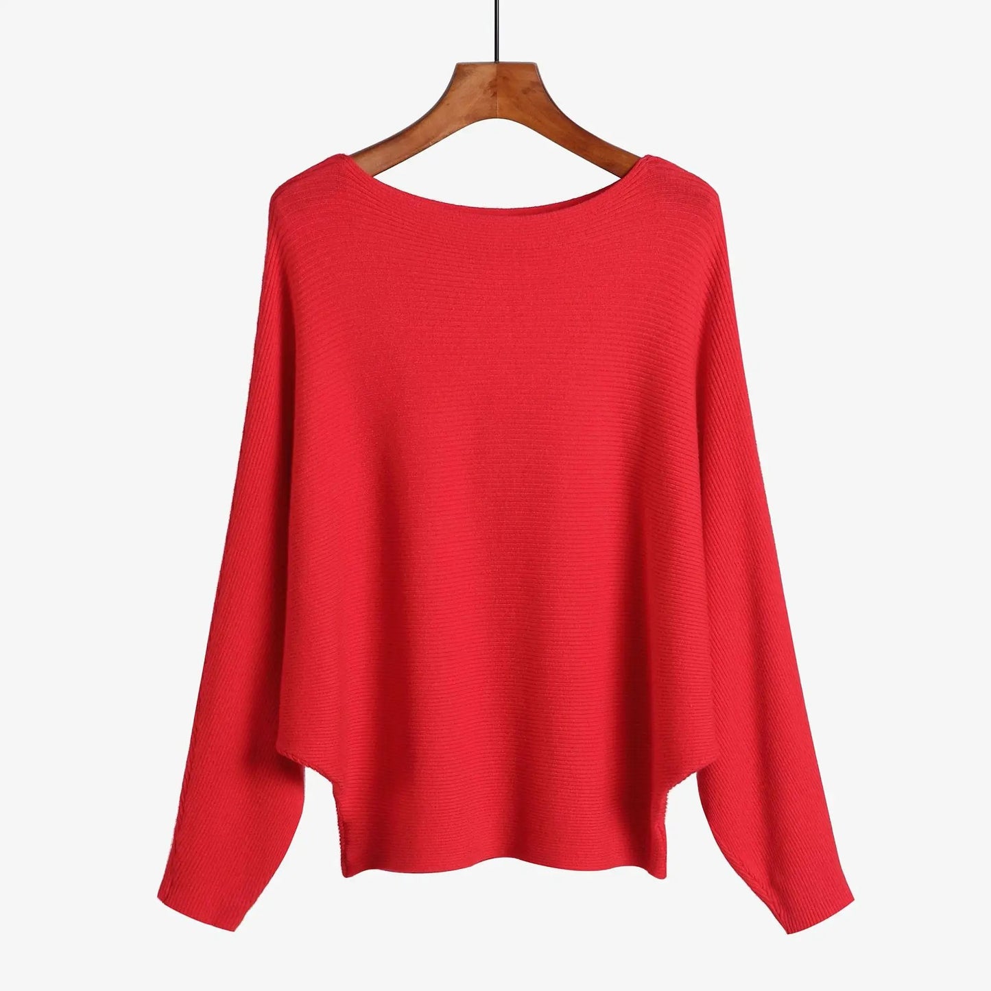 Cozy One-Shoulder Knit Sweater